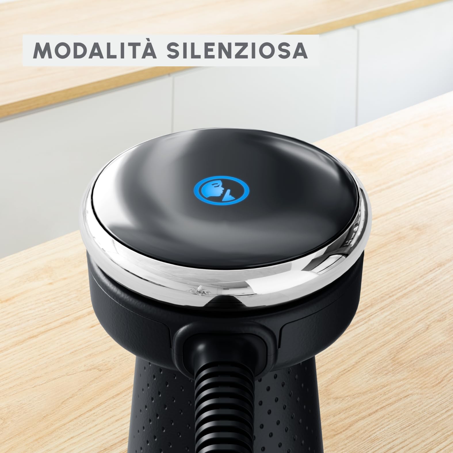 Moulinex Quickchef+, Frullatore a Immersione, Tecnologia con Lame Powelix, Potenza 1000W, Frullatore con Miscelazione Rapida e Modalità Silenziosa, Lavabile in Lavastoviglie, DD67L8