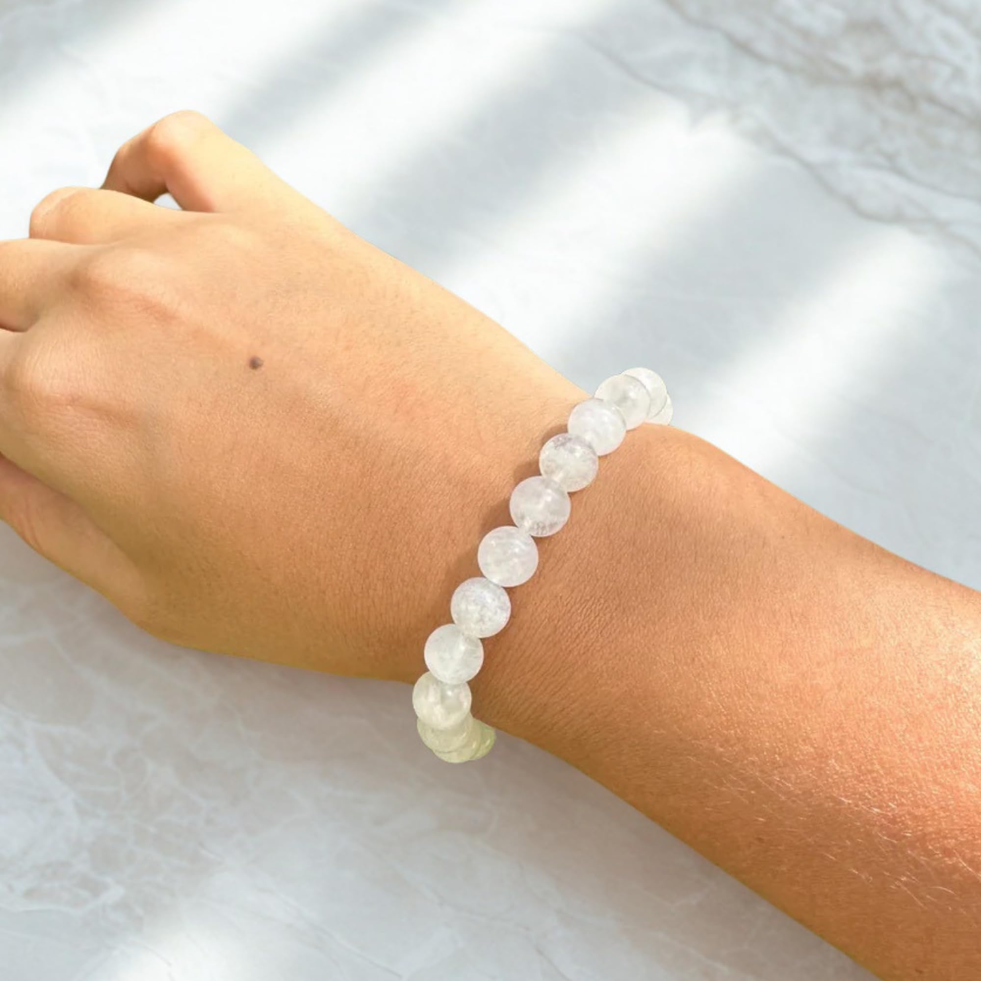 Genérico Pulsera Piedra de Luna Natural – Intuición & Armonía Interior | Joyería Hecha a Mano en España | Plata 925 | Ajustable Unisex | Regalo Elegante