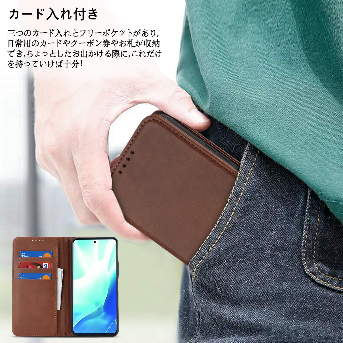 Amazon.co.jp: Arrows Alpha 通用 arrowsAlpha2 ケース 手帳型