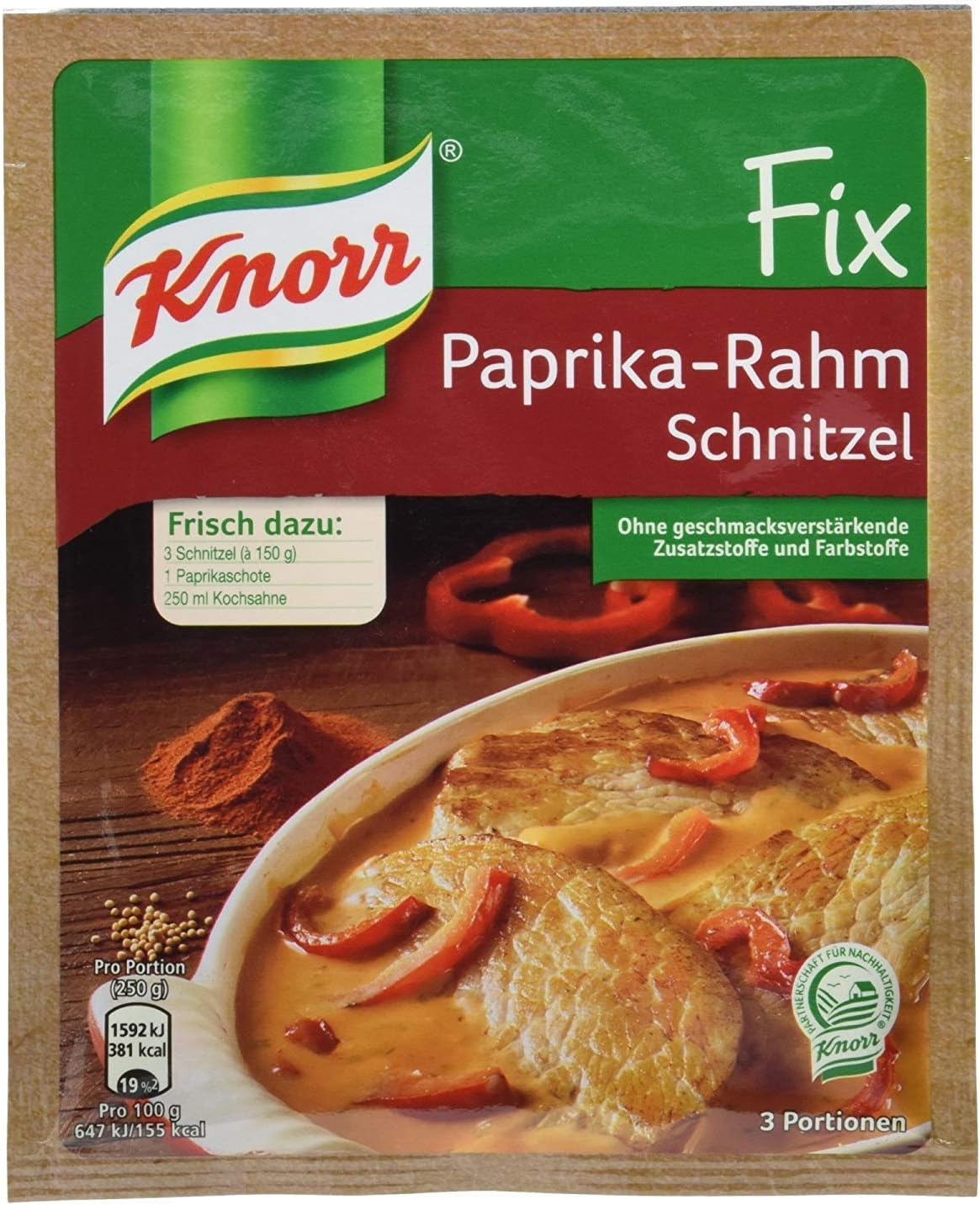 Paprika Cream Schnitzel (Pack of 4)