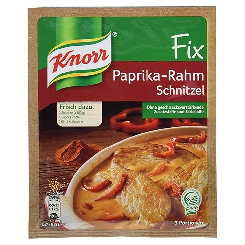 Knorr Fijar escalope crema de pimentón (paquete de 4)