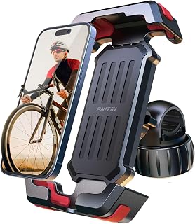Pnitri Handyhalterung Fahrrad [Verbessertes Installation] für E Scooter