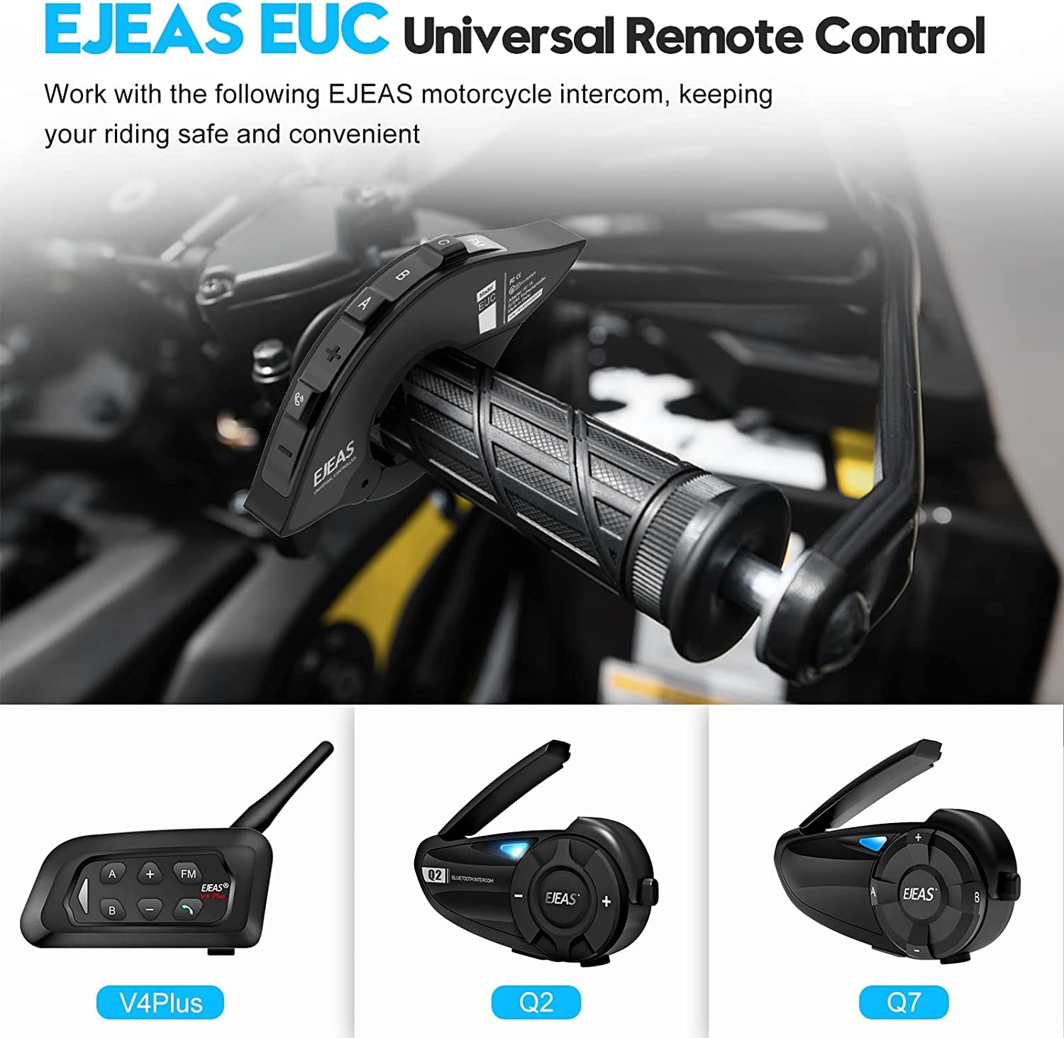 EJEAS EUC Handle for Q2/Q7/V4 Plus/Q8/V6 Pro+