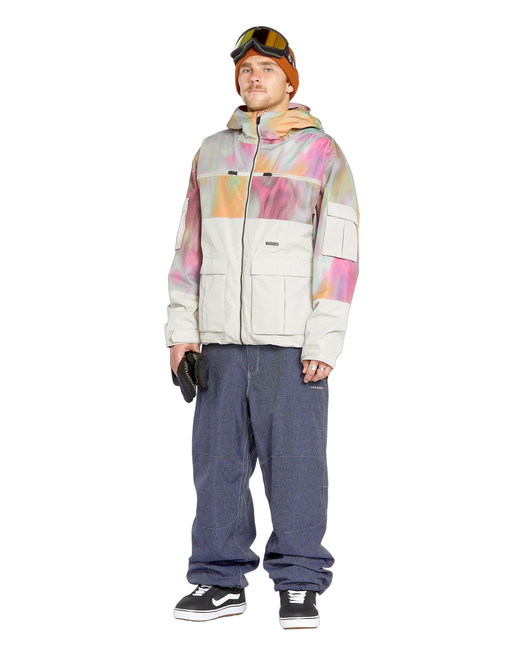 Volcom Snow Billow Baggy Fit Snowboard Ski Pant Pantalons Homme