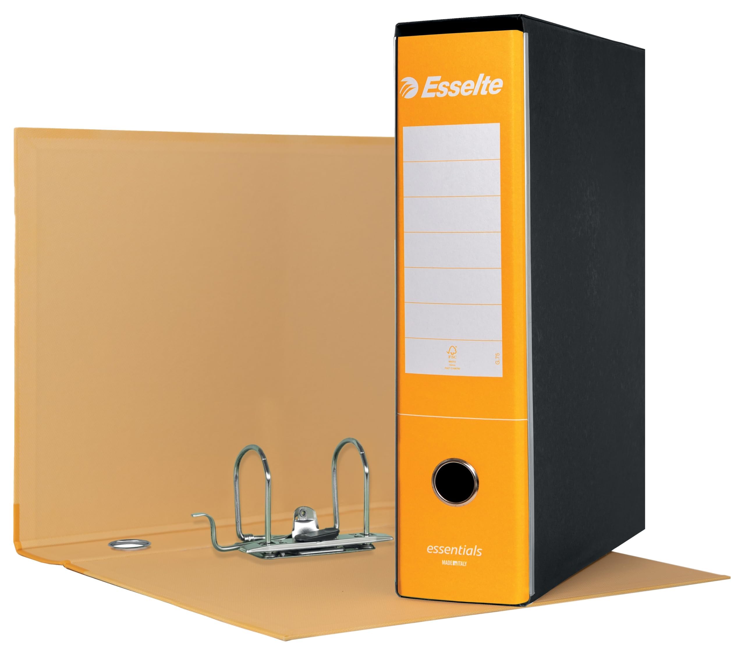 Registratori Protocollo Con Custodia - Set 6 Pezzi Colorati, Dorso 8 Cm, Formato A4 - Foto 14