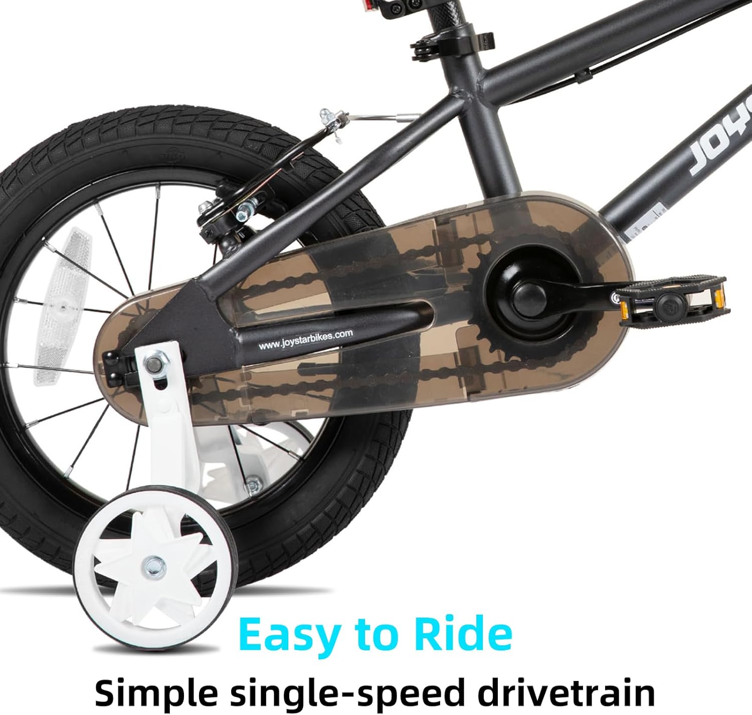 JOYSTAR Lomand 14 16 18 20 Inch Kids Bike with Training Wheels, BMX Style Kids Bicycle for Toddlers Boys Girls Ages 3-12, Dual V-Brake, Adjustable Seat, Multiple Colors