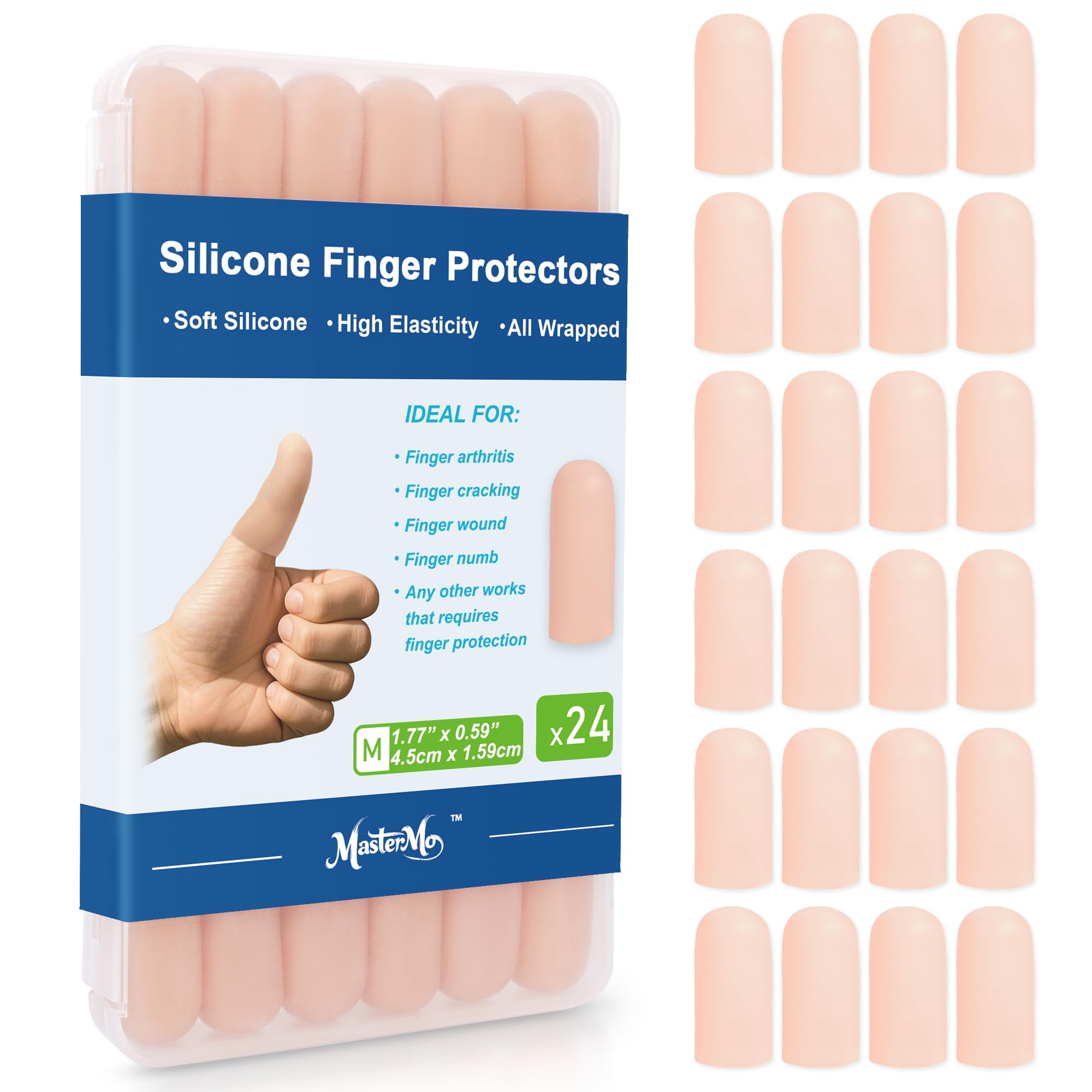 Silicone Finger Cots - Protect Your Hands -12