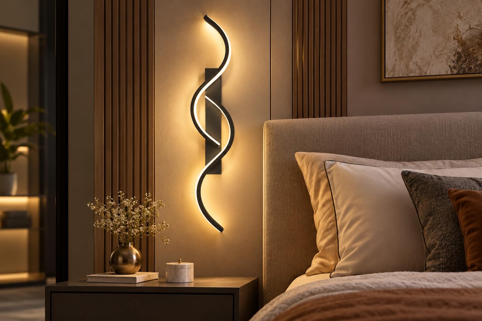 FILLISKA LED Wall Light - Colour Changing -12