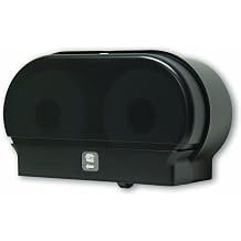 RD0321-02 Mini-Twin Standard Tissue Dispenser, Black Translucent