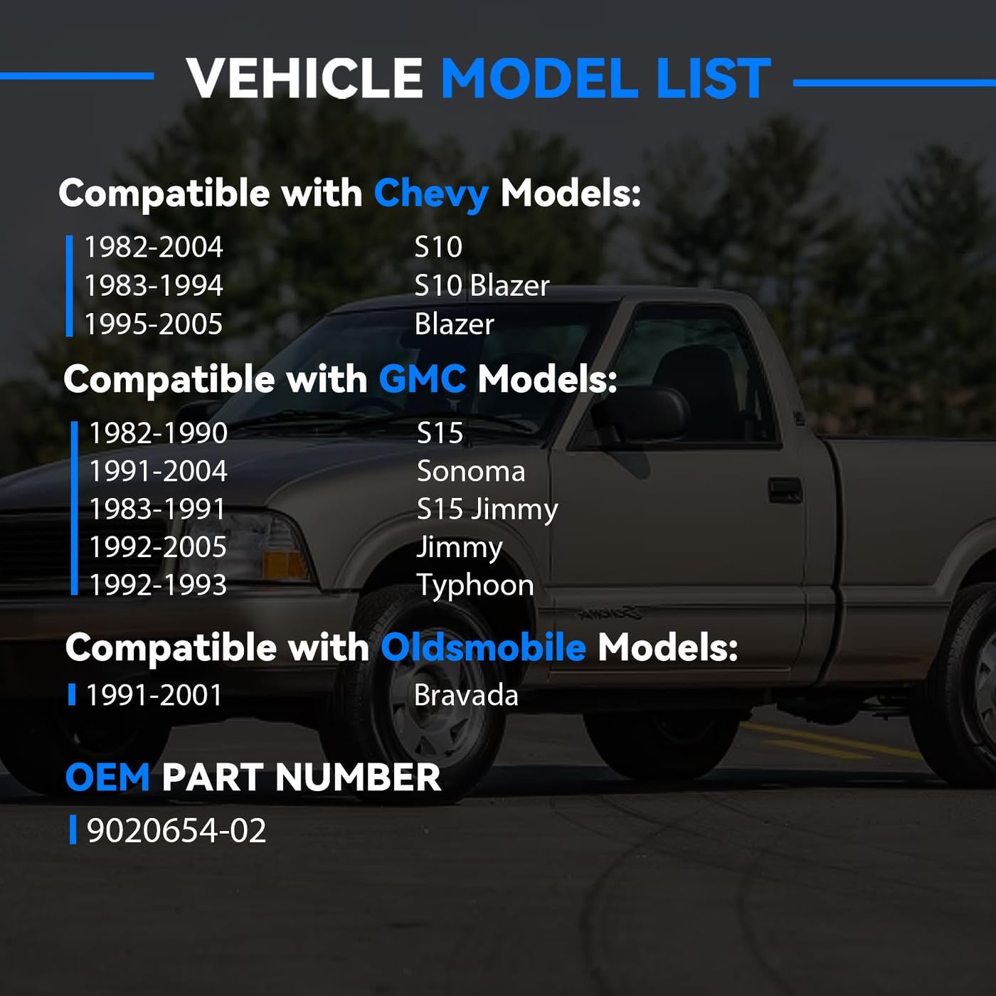Door Hinge Roller Pin Repair Kit Compatible with 1982-1990 S15 1991-2004 Sonoma 1983-1991 S15 Jimmy 1992-2005 Jimmy1982-2004 S10 1983-1994 S10 Blazer 95-05 Blazer 91-01 Bravada 92-93 Typhoon