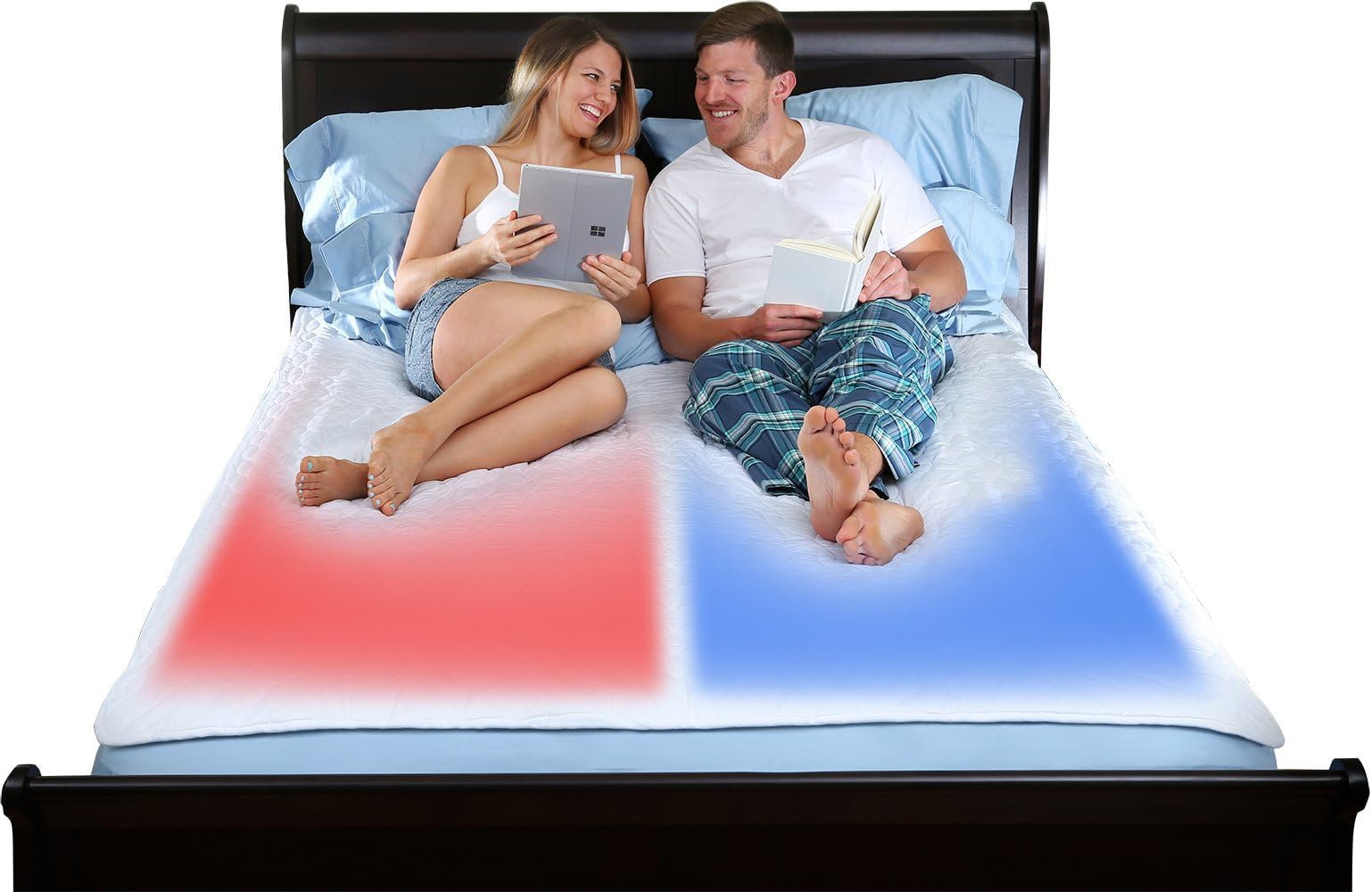 Cal King ChiliPad Cube - Dual Zone - Heating and Cooling Pad - Fits Your Existing Mattress, Delivers Precise Temperature Control, and Creates the Perfect Sleep Environment