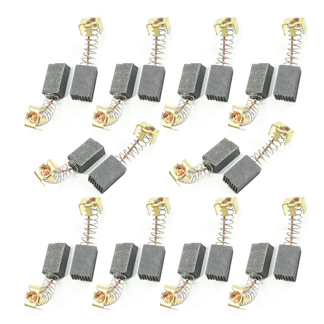20 Escobillas De Carbón 14x8x6 Mm - Repuesto Para Motores Eléctricos Y Herramientas