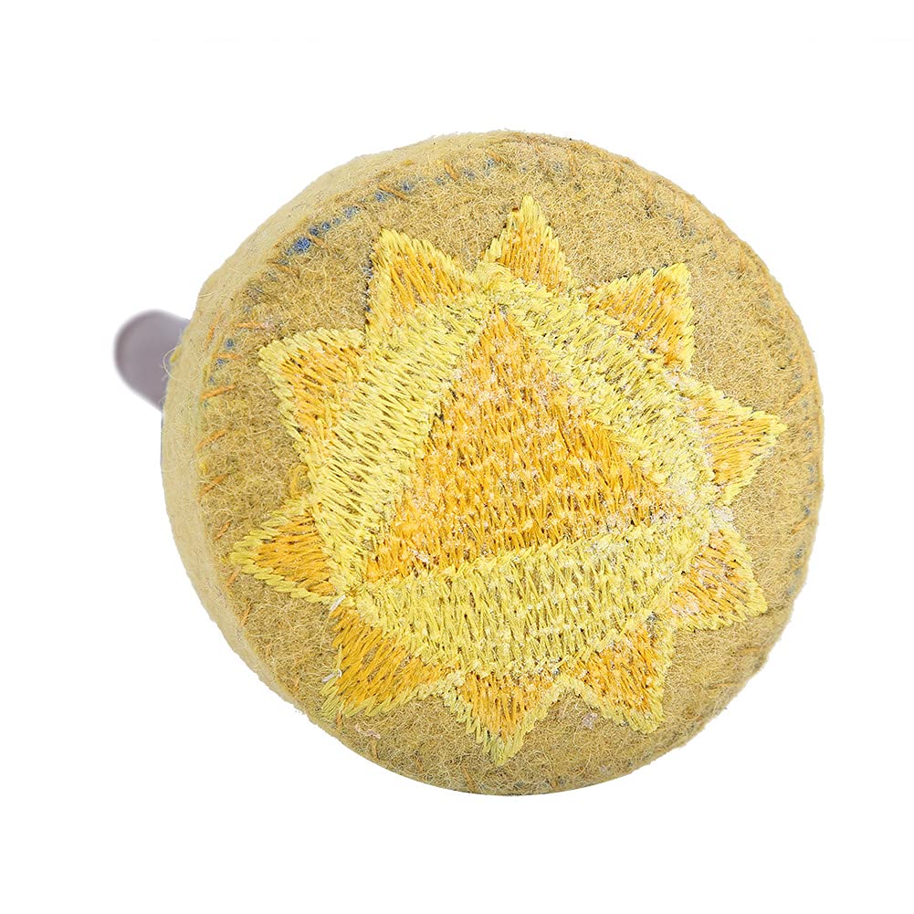 Bâton De Maillet Feutré En Acajou Fait à La Main Pour Bol