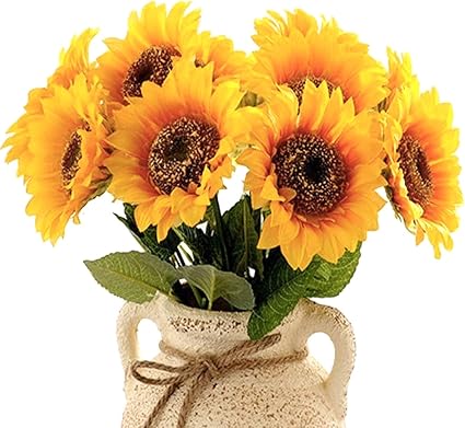 Amazon Fagushome 造花 ひまわり 8束 17 7インチ ひまわり 装飾 ひまわり ブーケ フェイクひまわり 大きなシルクひまわり 家庭の装飾用 造花 オンライン通販 Amazon Fagushome 造花 ひまわり 8束 17 7インチ ひまわり 装飾 ひまわり ブーケ フェイクひまわり 大きなシルクひまわり 家庭の装飾用 造花 オンライン通販