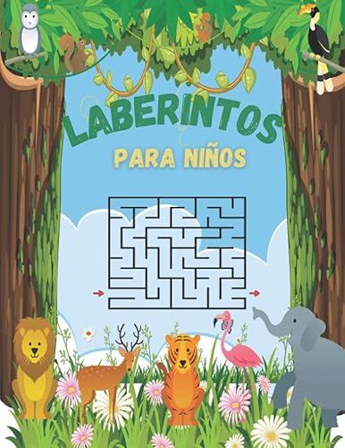 Laberintos Para Niños: Cuaderno De Laberintos Para Niños A Partir De 5 Años : 60 Laberintos Educativos Con Varias Formas Y Niveles