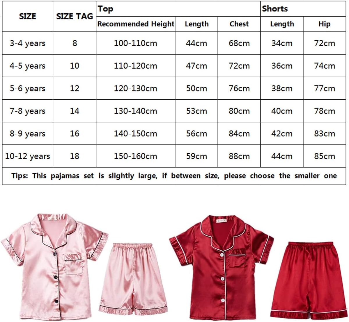 SLEEPWEAR ガールズ US サイズ: Tag8/3-4 years/Height 100-110cm カラー: レッド