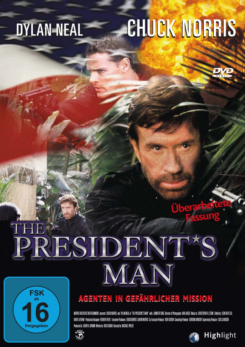 L Homme Du Président Chuck Norris The President's Man: Amazon.de: Chuck Norris, Dylan Neal, Jennifer Tung