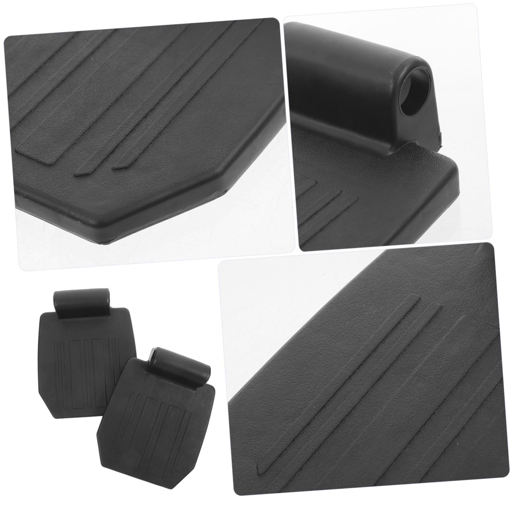 Beavorty 3sets Wheelchair Footrest Wheel Chairs Wheelchair Replacement Footrest Lifting Wheelchair Footplates Replacement Wheelchair Leg Rest Heavy Duty Wheelchair Pedal Foot Pedal Pp 2pcs*3