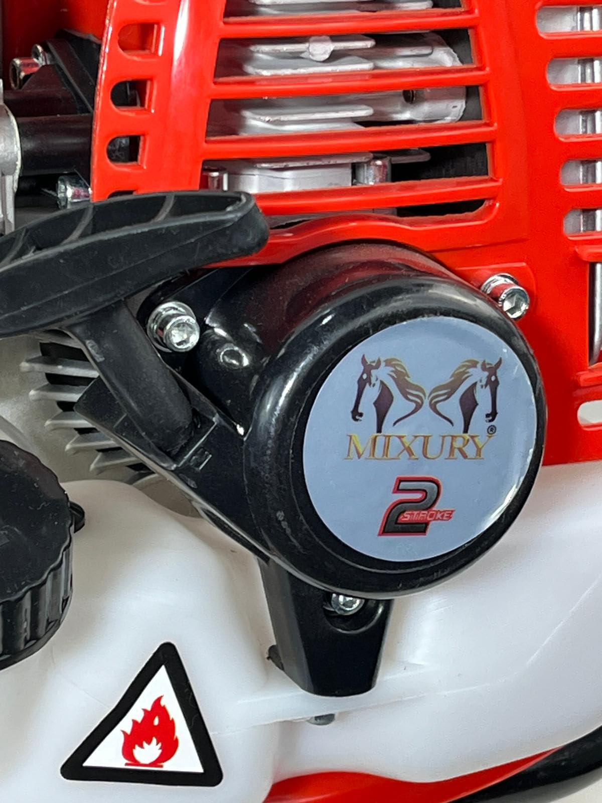 X-30 Fumigadora Pulverizador a Gasolina 2T (27 CC, 1,5 CV) con Mangueras 2m y 10m, Carro y Lanza Regulable – Sulfatadora Eficiente para Jardín y Agricultura – Instrucciones en Castellano.
