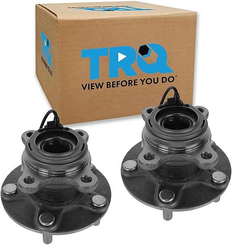 Miniatura 156 de TRQ Juego de 2 rodamientos y bujes de rueda delantera izquierda y derecha compatible con Mazda 6 2014-2019 CX-5 2013-2022