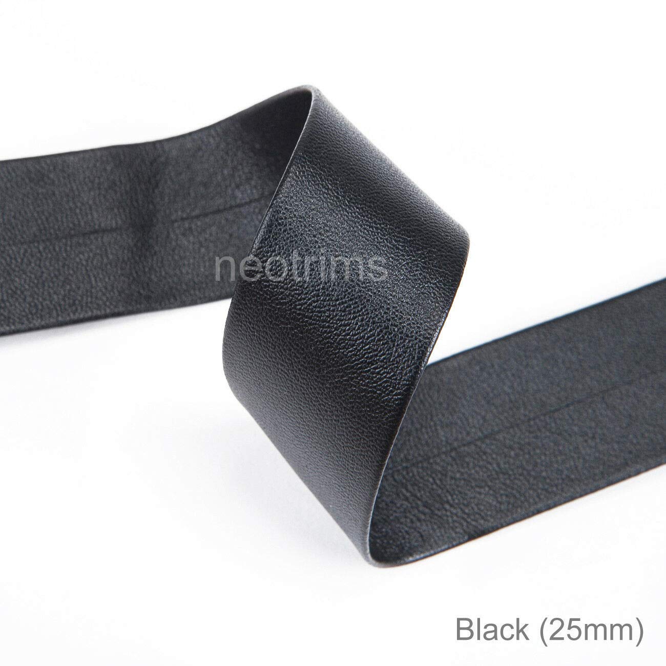 GNSN Faux Leather Binding Tape – 10 Meters PU Ribbon For DIY Sewing & Crafts