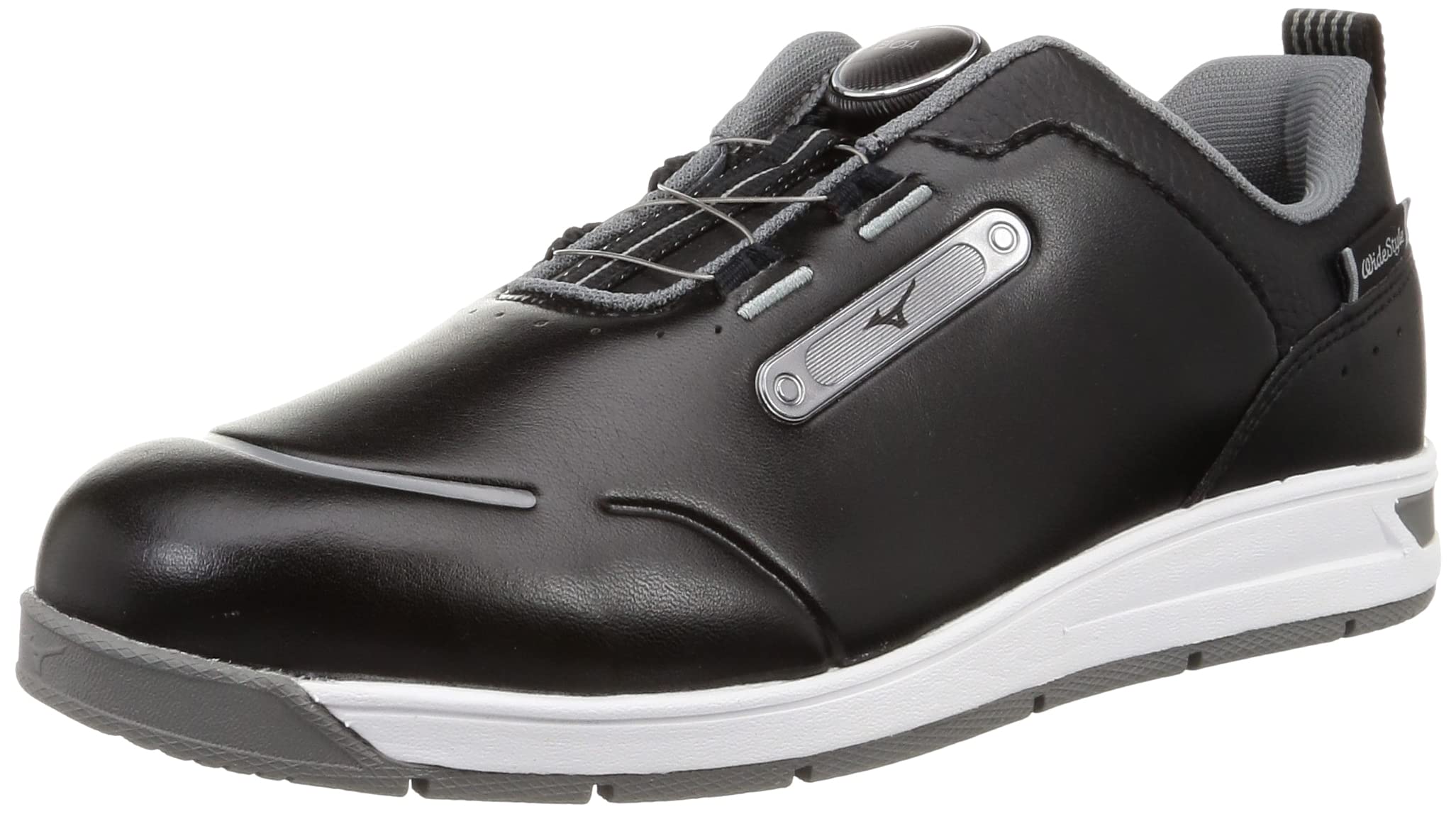 Amazon | [ミズノ] ゴルフシューズ ワイドスタイル WG ボア ブラック