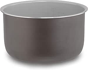 Ninja Foodi 6.5-qt. Ceramic Coated Nonstick Inner Pot, Compatible with All Ninja Foodi 6.5 qt. Models, Dishwasher Safe Gray. 102FY300