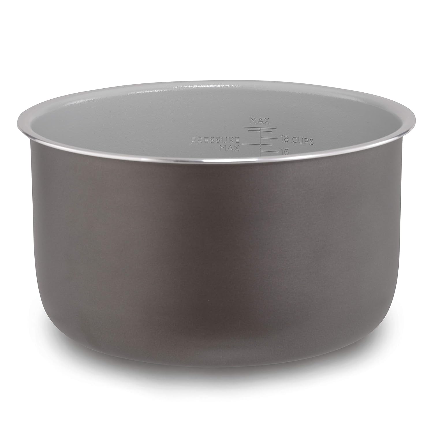 Ninja Foodi 6.5-qt. Ceramic Coated Nonstick Inner Pot, Compatible with all Ninja Foodi 6.5 qt. models, Dishwasher Safe Gray. 102FY300 6.5 Quarts