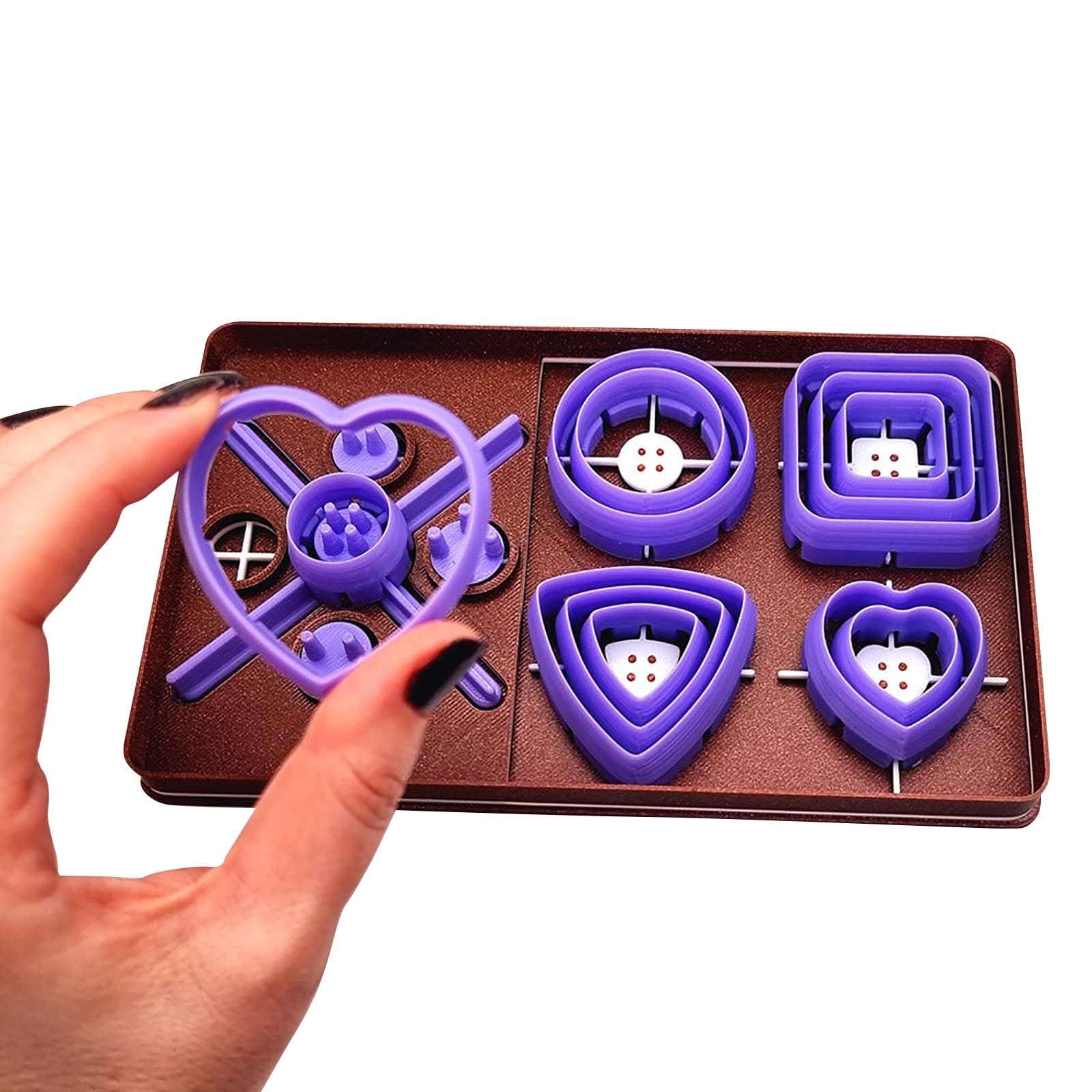 Button Cutter Tool DIY Button Making Toolkit - 12 Cutters & 4 Shapes ...