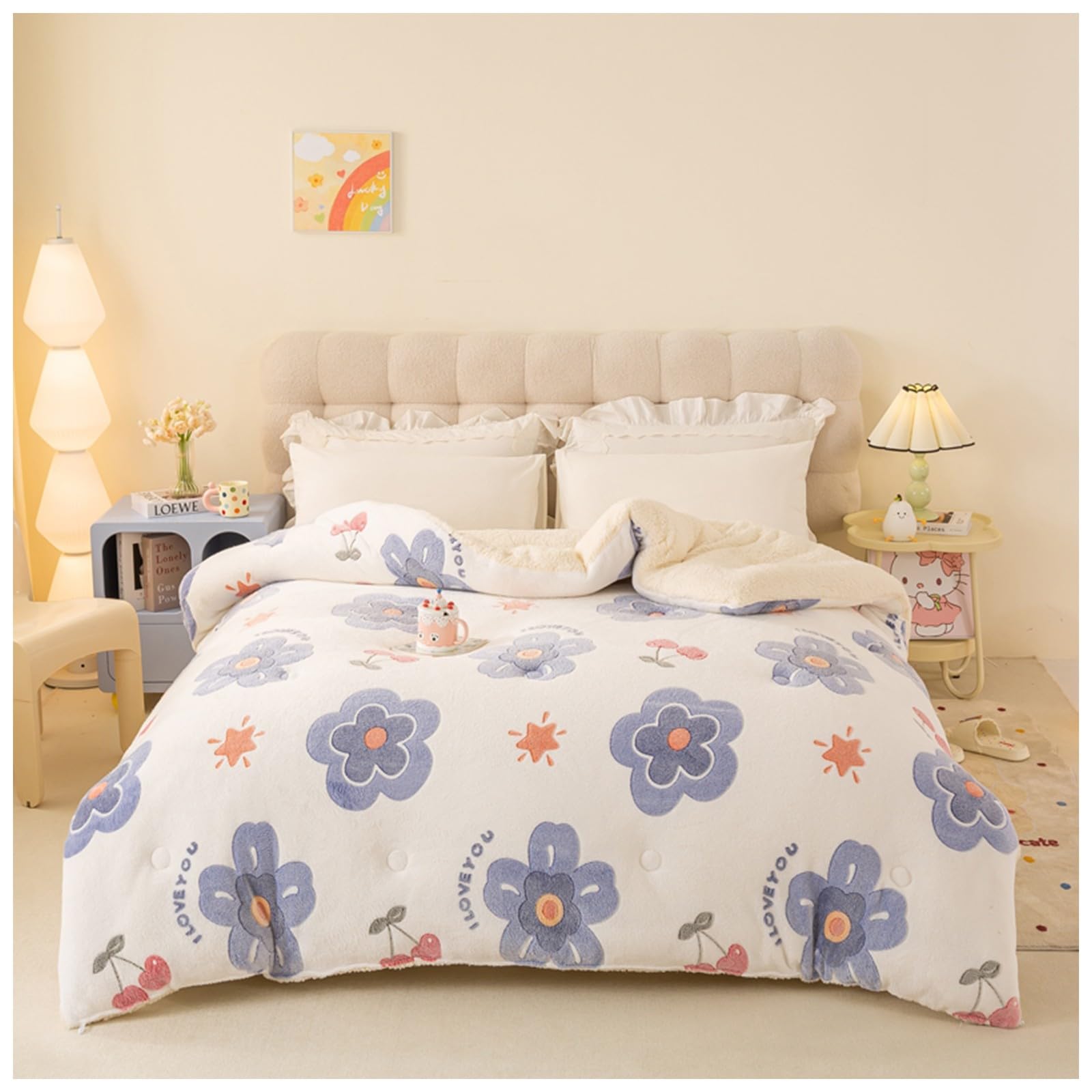 Manta de invierno suave cálido lecho cachemira ZTGL para noches frías en camas de 180x220cm