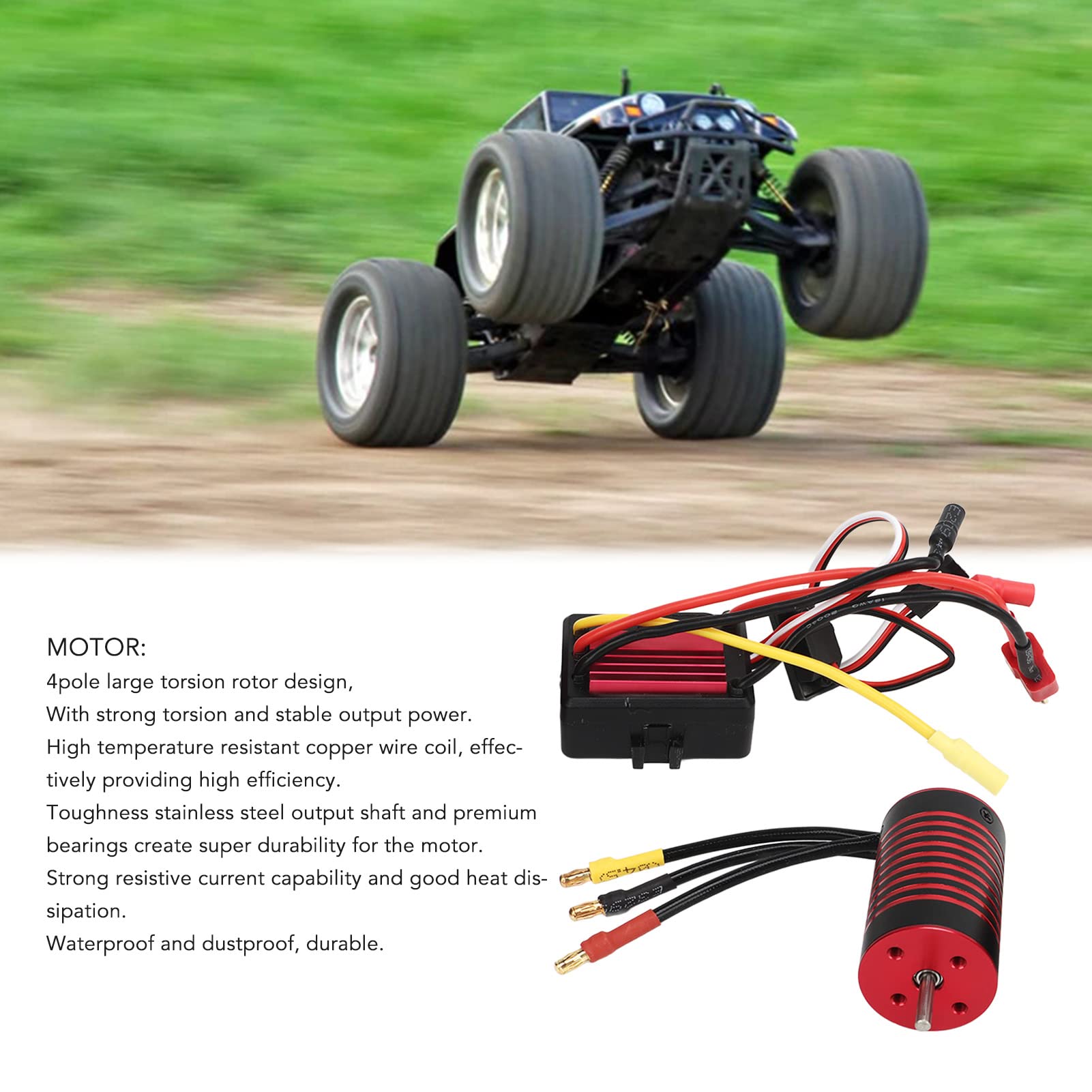 Amazon | Outdoorm RC ブラシレスモーター ESC セット防水