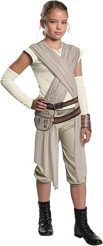 Childs Girls Deluxe Star Wars Episode VII The Force Awakens Rey Costume