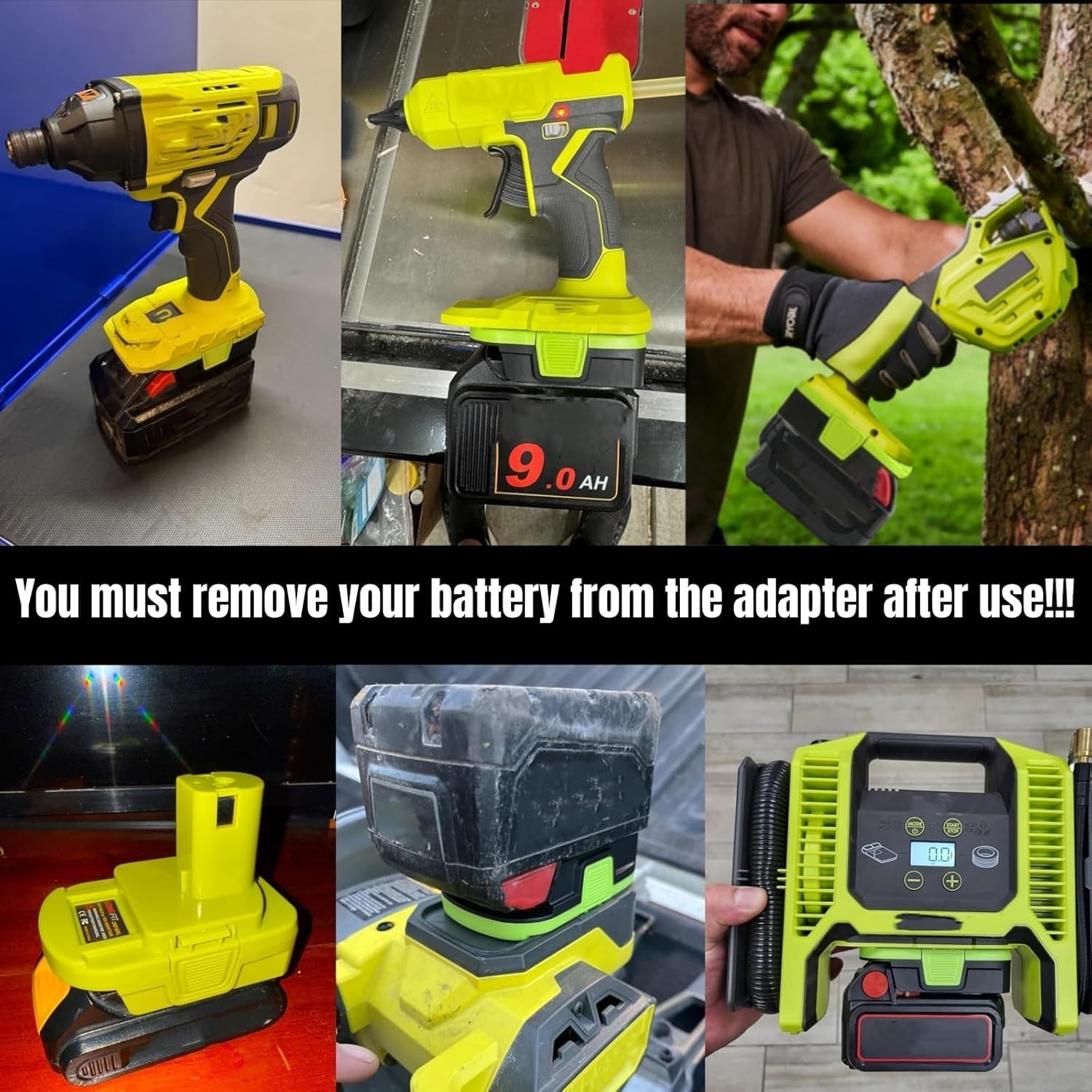 for DeWalt Battery Adapter, Convert for DeWalt 20V 60V Lithium