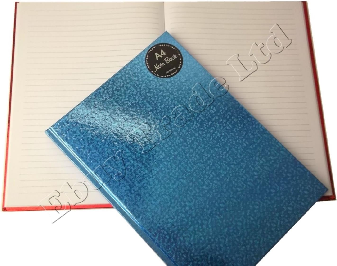 Just Stationery A4 Holographic Hard Back Book
