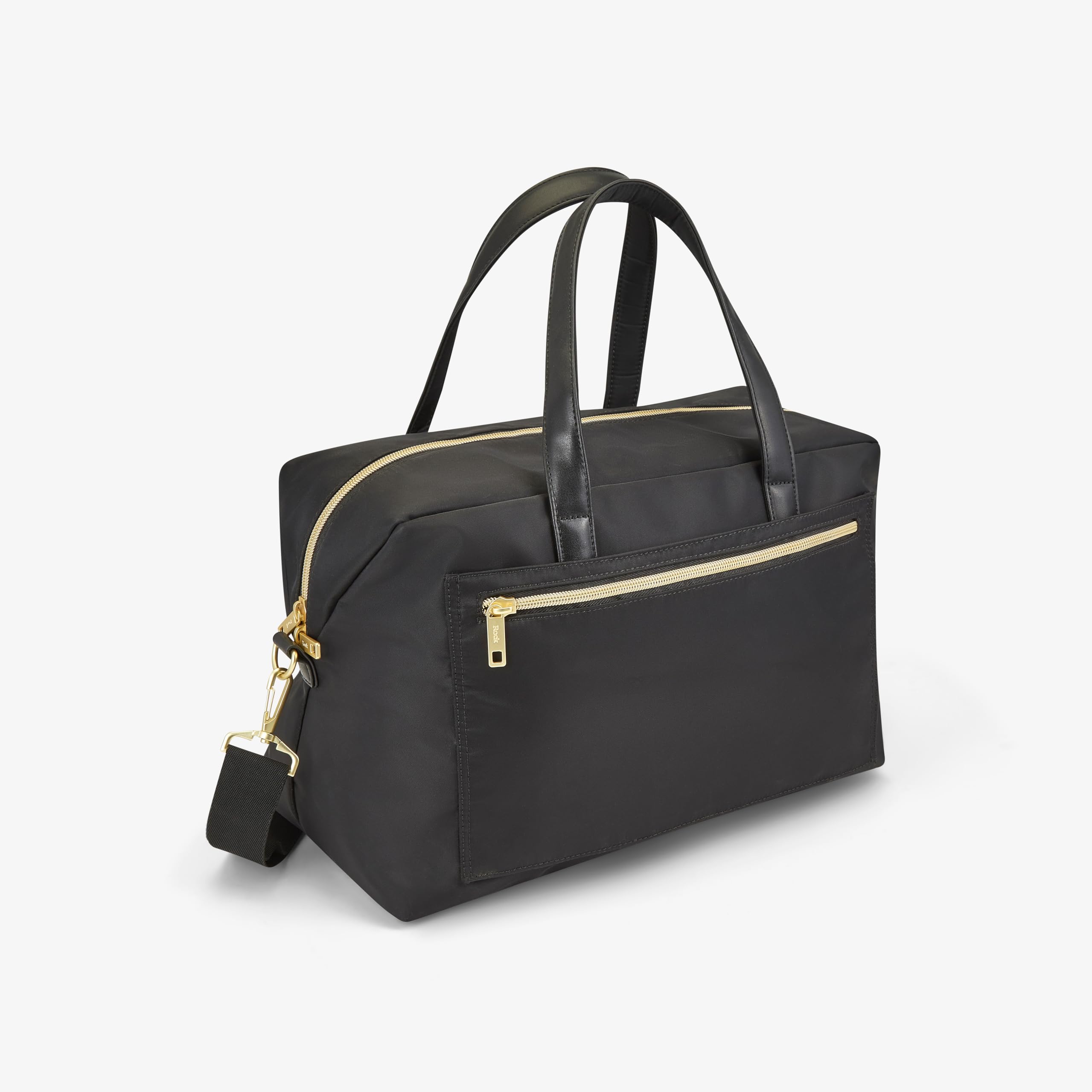 Rock Kensington Holdall Untersitz-Kabinen-Reisetasche – Ryaniair Handgepäckkonform, gepolsterter Schultergurt und verschließbare Reißverschlüsse – 40 x 20 x 25 cm, 20 l Fassungsvermögen