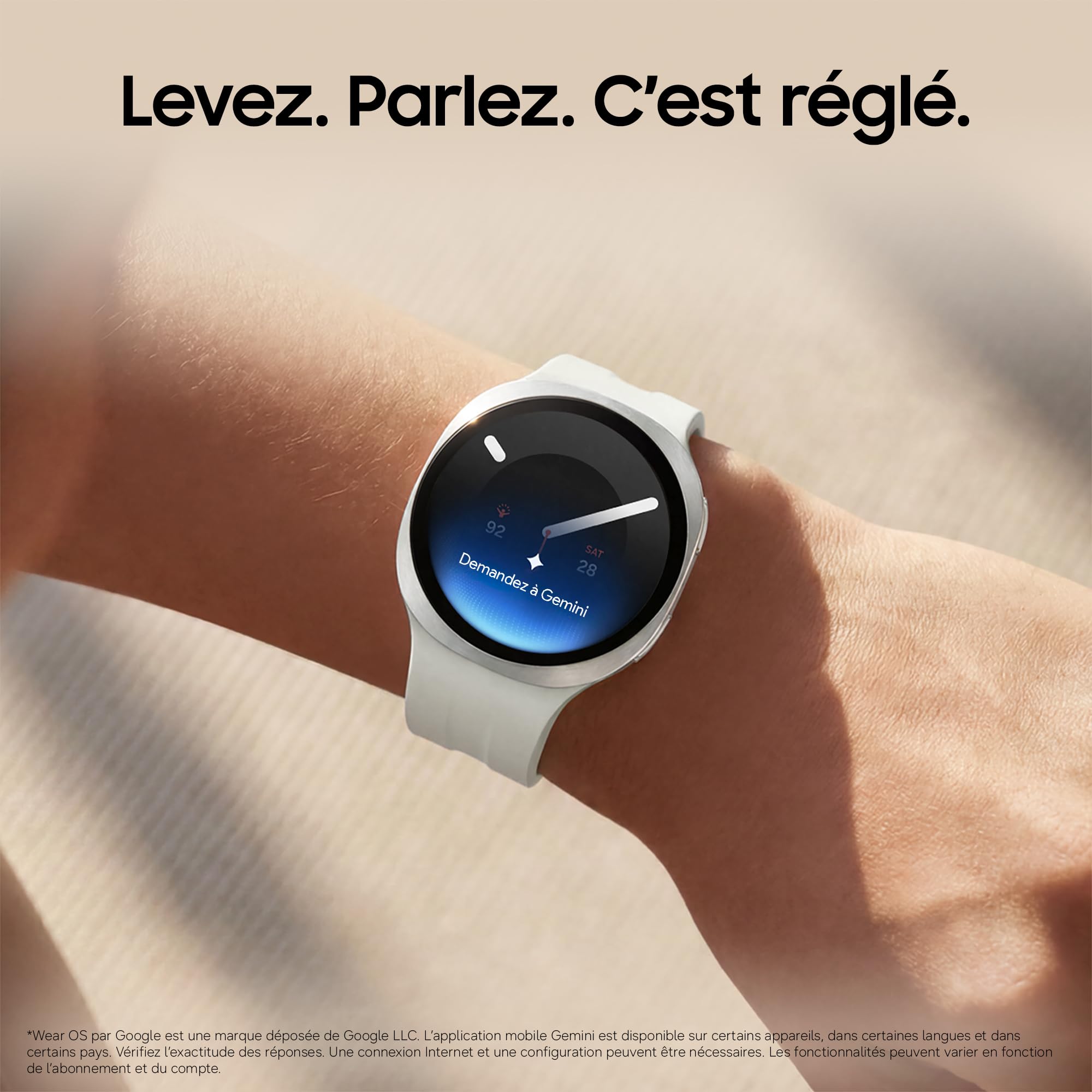 Samsung Galaxy Watch9, Montre Connectée avec IA, 4G, 44 mm, Graphite | Processeur Snapdragon Wear Elite, Batterie 445 mAh, Coach Sommeil, Running et Fitness, Suivi de l'Activité Cardiaque, Gemini