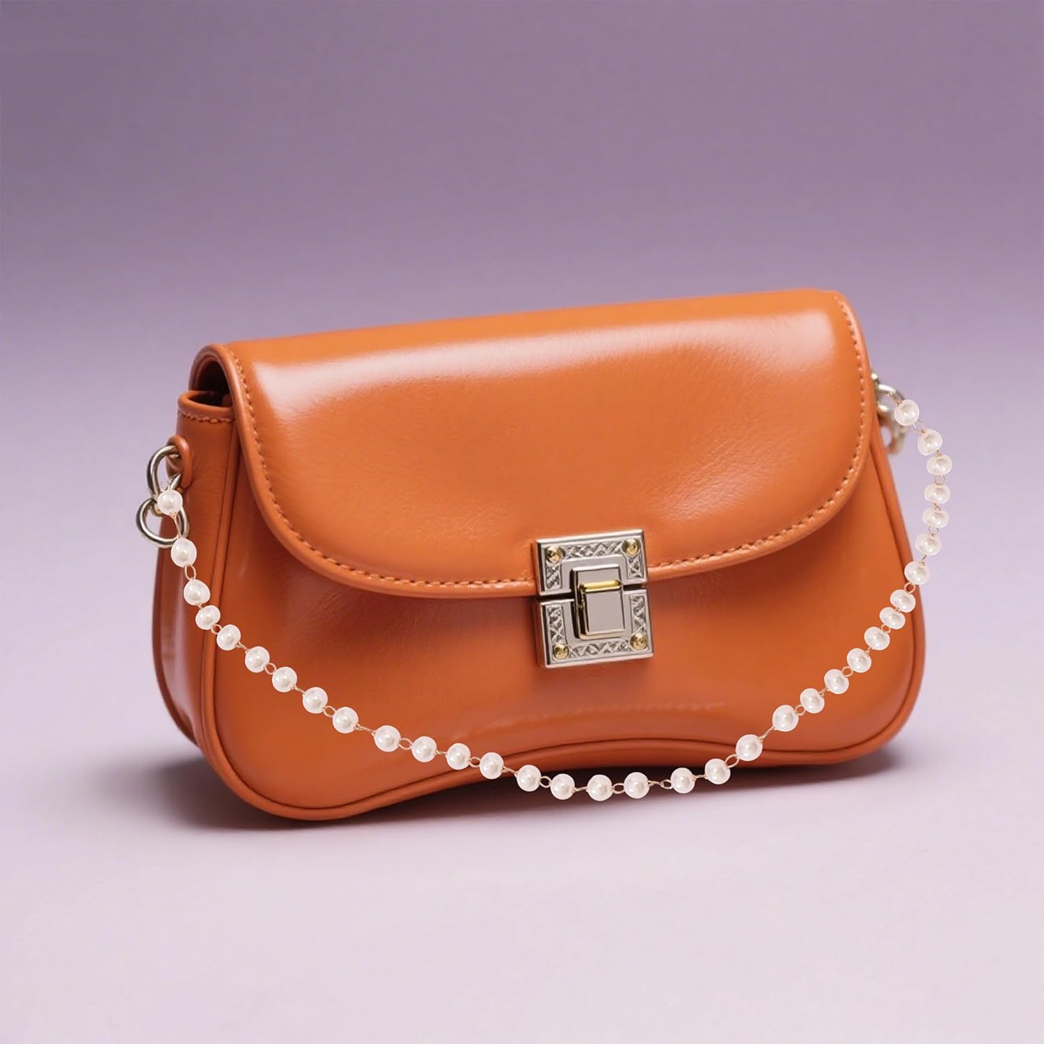 4 Yards Faux Pearl Chain, Gold Stainless Steel Chain Link with Lobster Clasps, for Jewelry Making Craft Supplies Findings (4mm, 5mm, 6mm, 8mm Pearls) - Image 5