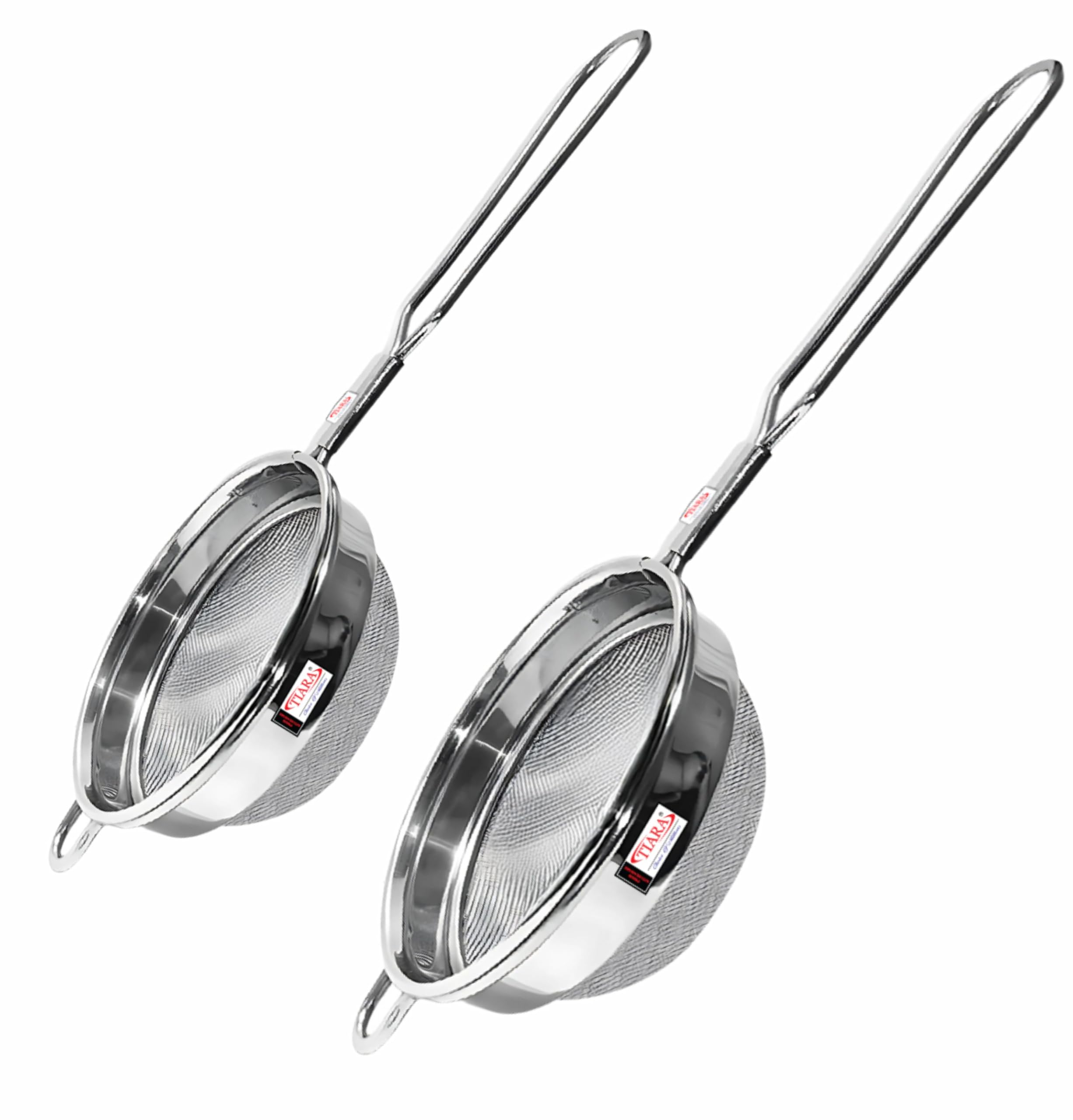 TIARA - 2PC Max Tea Coffee Stainless Steel Strainer (304 Steel Food Grade)-image-48