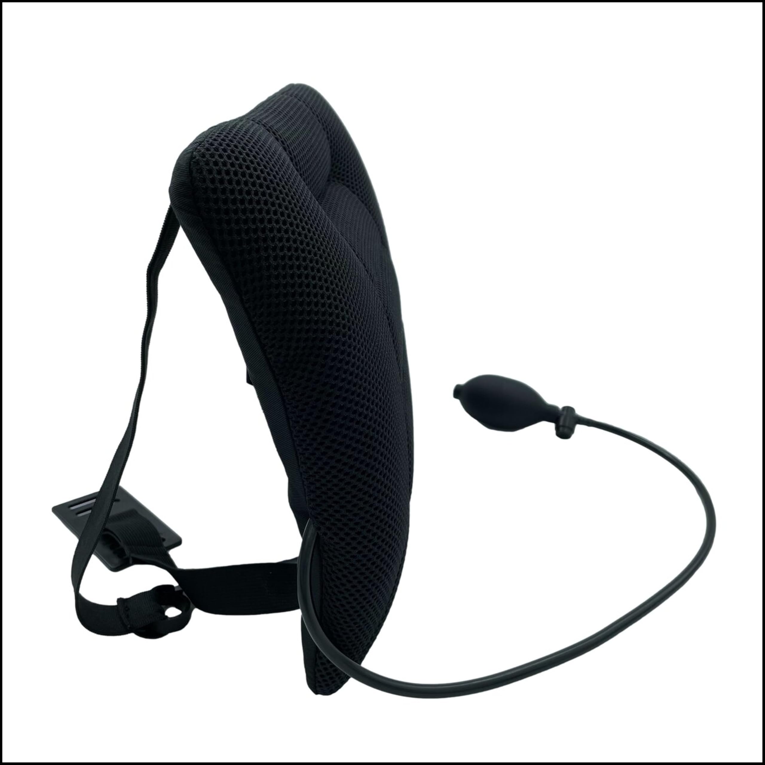 Sitwell Indietro Cuscino Comfort Cuscino gonfiabile per la schiena (3D black)
