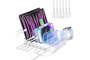 SooPii Premium 6-Port USB Charging Station