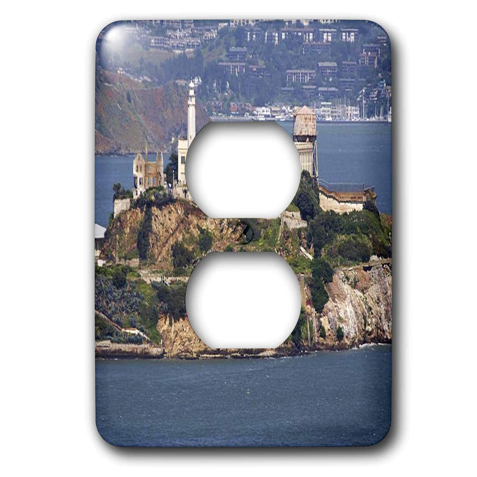 View of Alcatraz 2 prises 3dRose finition premium pour intérieur moderne