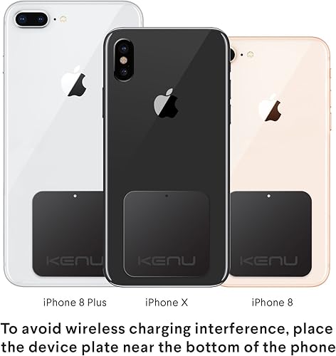 Miniatura 6 de Kenu Airbase - Soporte magnético para salpicadero y parabrisas de automóvil, soporte magnético para teléfono celular con pivote de 360 grados y