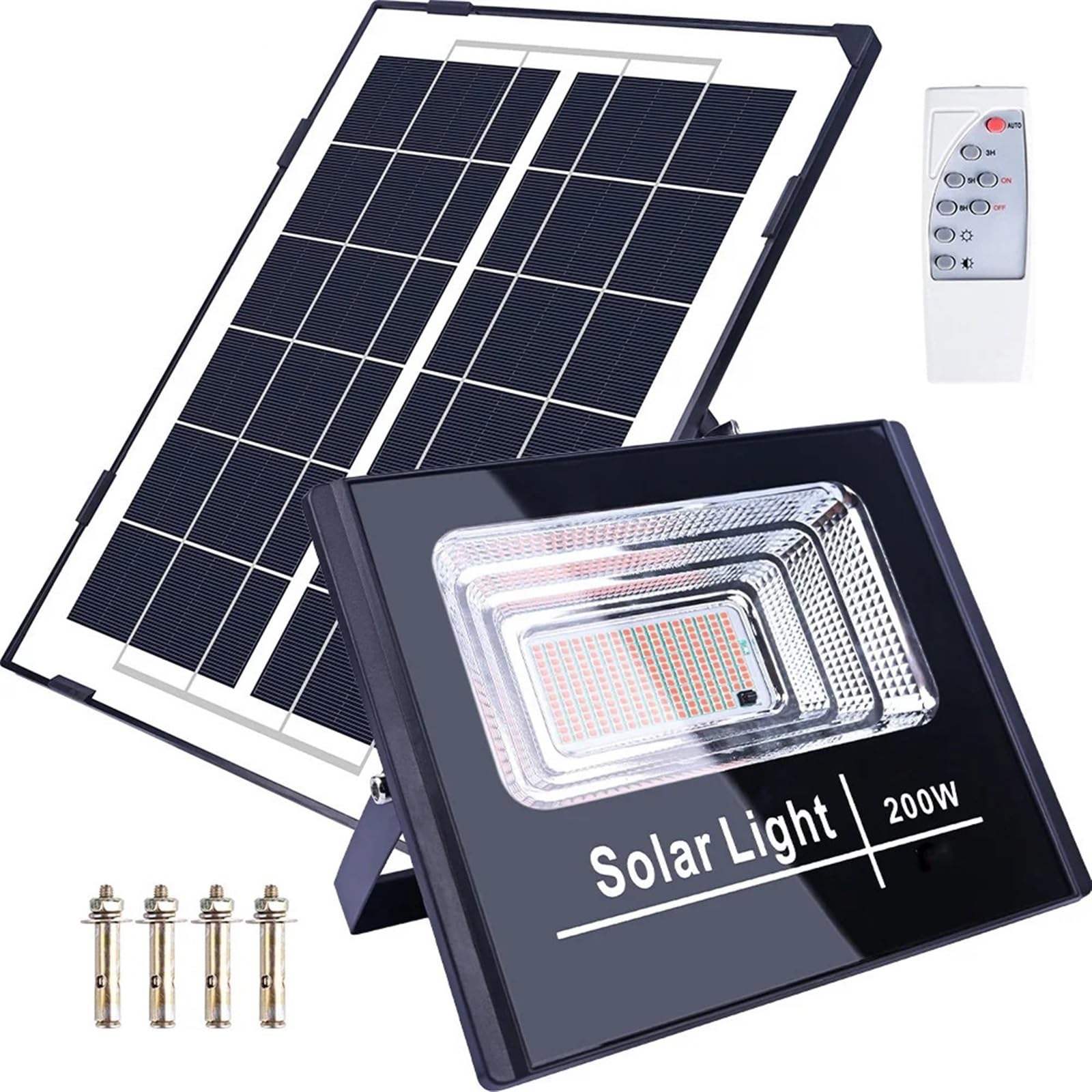 Lámpara de Cultivo, Foco Solar for el Crecimiento de Plantas, 200 W, IP66, Resistente al Agua, de Espectro Completo, lámpara hidropónica, Invernadero, Tienda for Plantar Semillas de Flores