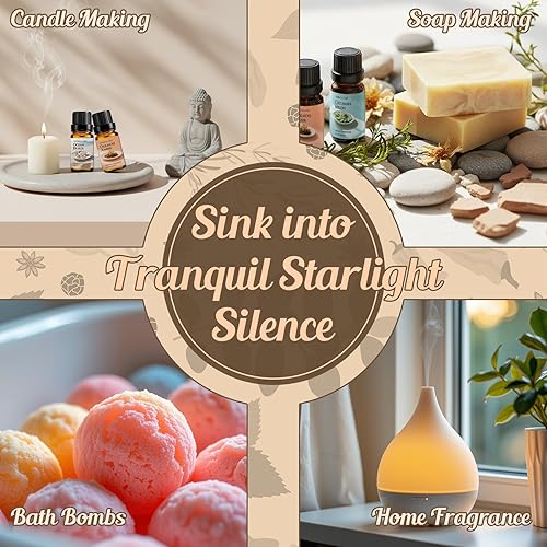 Miniatura 42 de RAINBOW ABBY Juego de aceites aromáticos para caballeros, cuero, ron de laurel, madera de teca, cedro, tabaco dulce, sándalo para aromaterapia