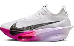 Women&apos;s Alphafly 3 &lpar;100 - White&sol;Black-Purple Agate-Vivid Grape&rpar;