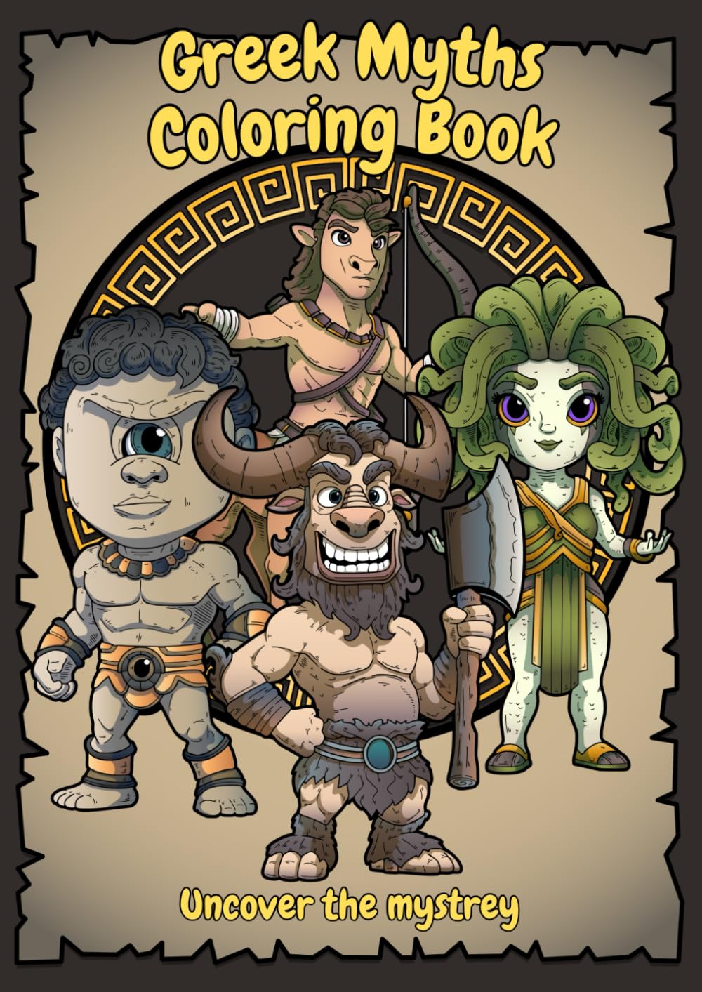 Greek Myths: Coloring Book