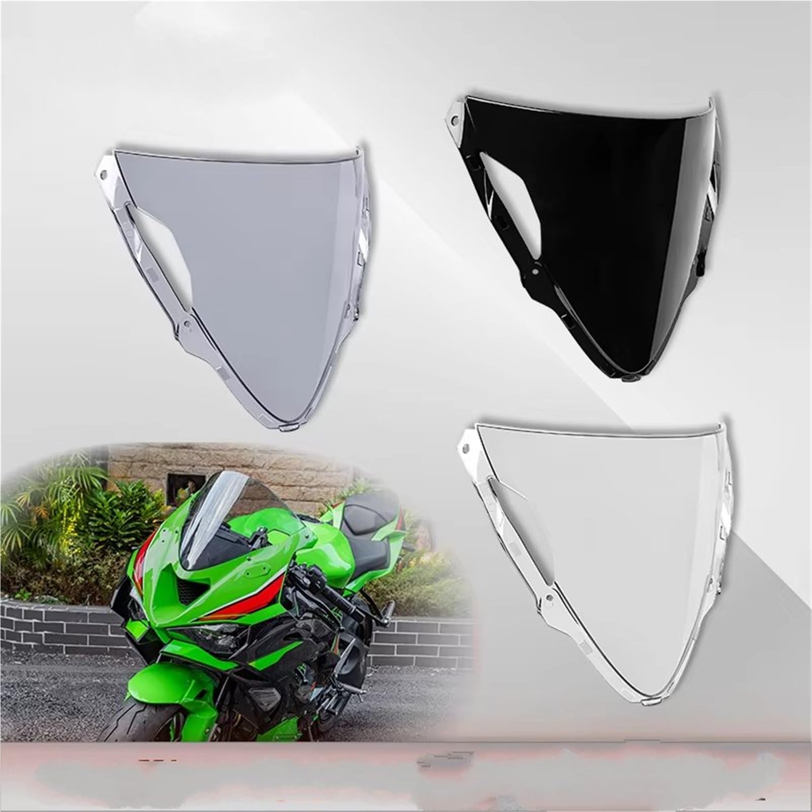 Amazon | オートバイのフロントガラス For Ninja For ZX-6R 2024