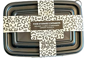 cwc Cook with Color Clear Food Storage Containers