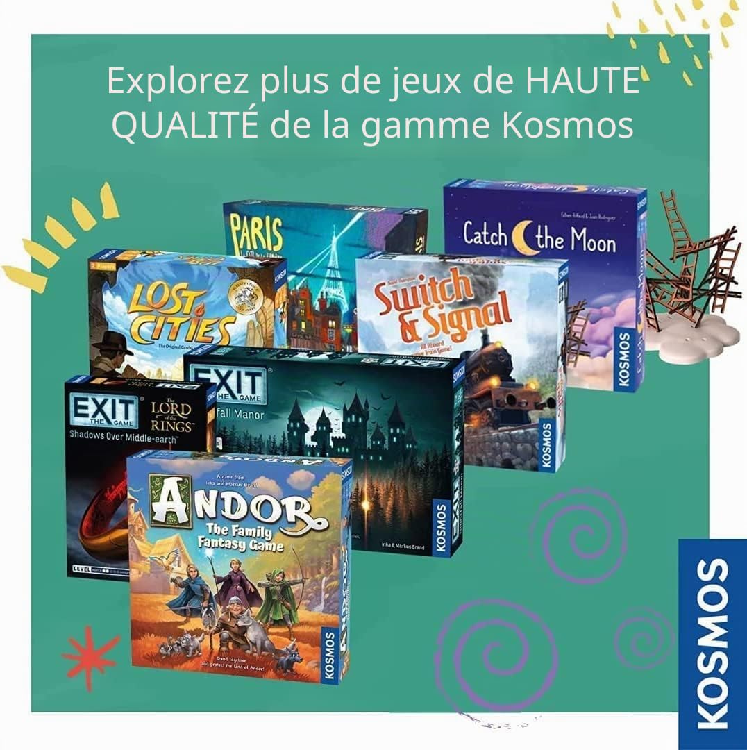 Thames & Kosmos - EXIT: The Enchanted Forest - Level: 2/5 - Unique Escape Room Game - 1-4 Players - Puzzle Solving Strategy Board Games for Adults & Kids, Ages 10+ - 692875