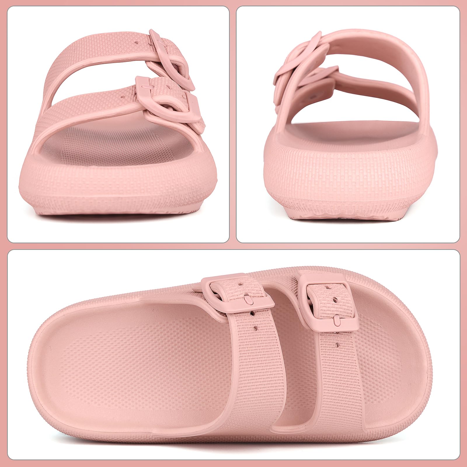 Claquette Enfants Ajustables Chausson Garçons Et Filles Sandales Doux Antidérapantes d'Été Piscine Chaussons Pantoufles De Bain Plates 30-38 EU